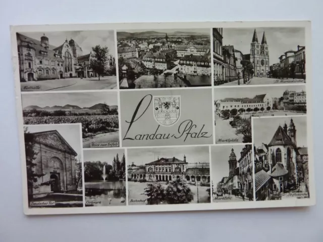 Alte Postkarte Ansichtskarte AK Landau Pfalz