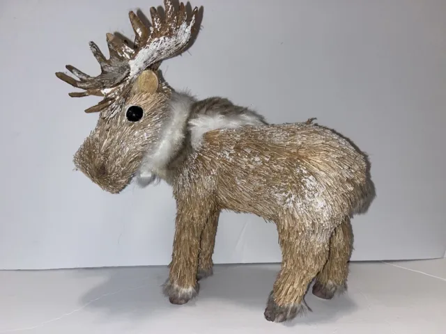 https://www.picclickimg.com/DjIAAOSwfFdljhlu/Moose-Straw-Bristle-Decoration-Moose-Statue-135.webp