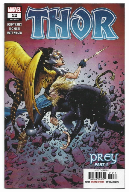 Thor #12 2021 Unread 1st Print Coipel Main Cover Marvel Comic Book Donny Cates