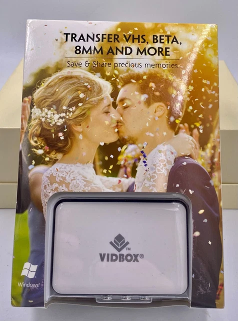 VIDBOX Video Conversion For PC Analog to Digital Video Transfer Solution VCP1M-A