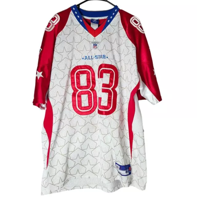 Reebok NFL All Star 2009 Jersey Size 54/ 2XL Wes Welker Patriots Football 83