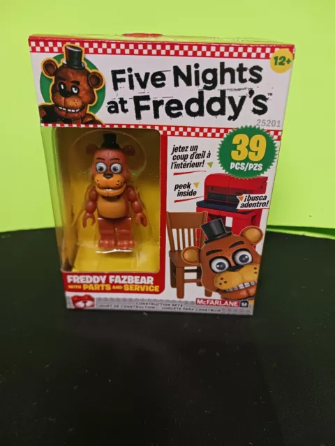 Five Nights at Freddy’s Freddy Fazbear W/Parts & Service 25201 Construction  Set