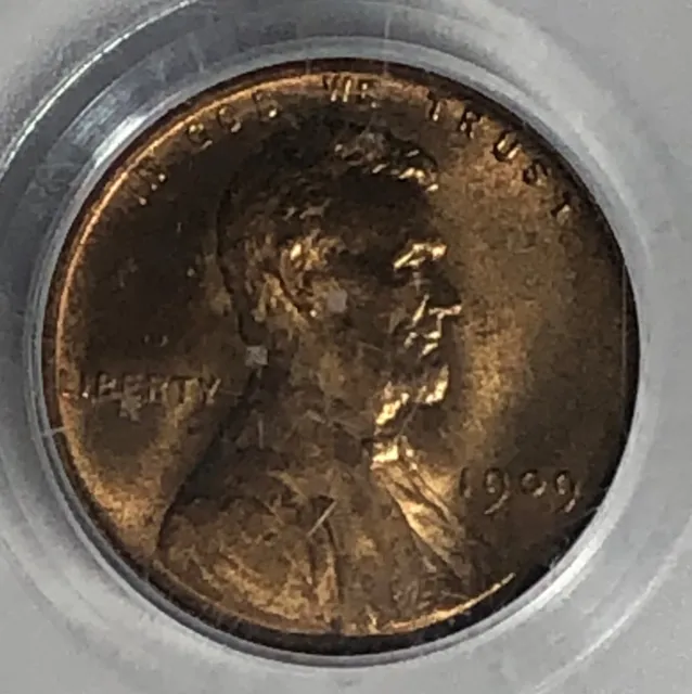 1909 VDB Lincoln Cent. PCGS MS65. Red Brown.