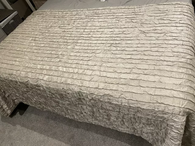 Coperta da letto trapuntata/imbottita oro superking size John Lewis