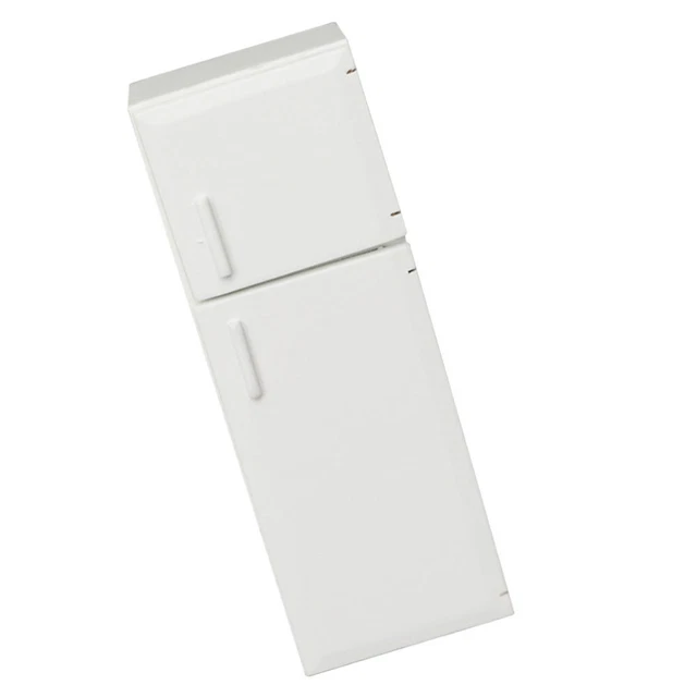 Mxzzand réfrigérateur pour maison de poupée 1:12 Réfrigérateur Mxzzand réfrigérateur pour maison de poupée 1:12 Réfrigérateur