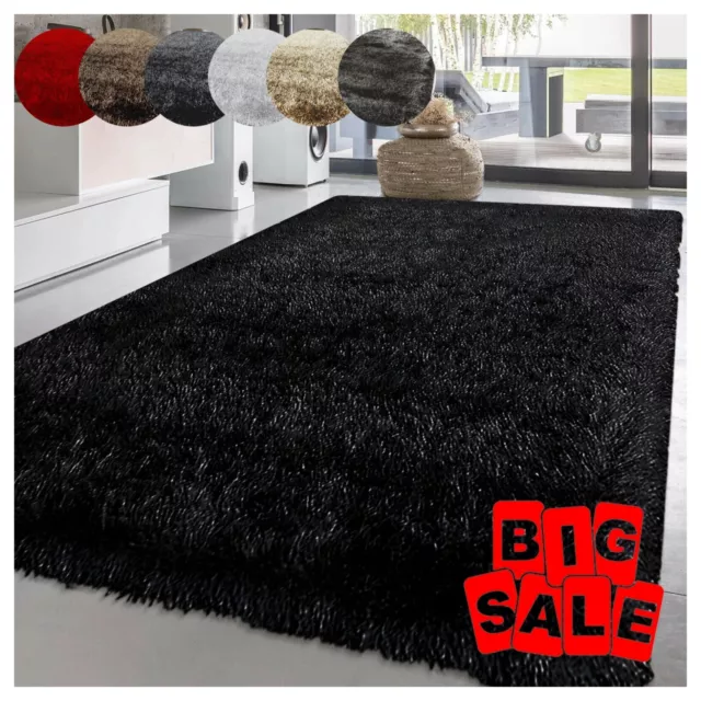 Fluffy Rugs Large Shaggy Rug Living Room Bedroom Non-Slip Soft Carpet Floor Mat*