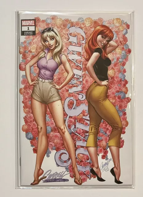 Gwen Stacy #1 (2020) - J. Scott Campbell Variant B - Summer