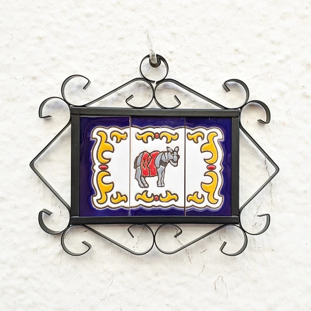 Spanish Ceramic tile letters - House ceramic numbers - Numbers and Letters - 8