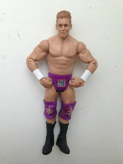 RARE WWE ZACK Ryder Mattel Basic Série 24 Figurine De Wrestling EUR 8