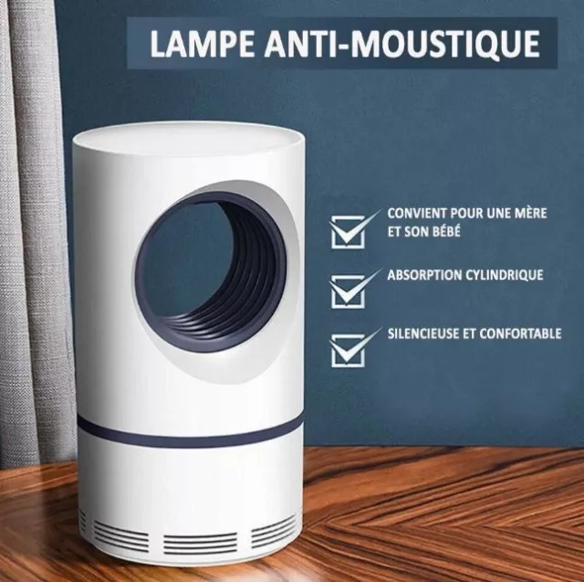 Lampe anti moustique cyclonia