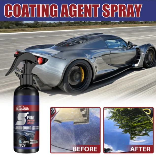 Multi-Functional Coating Renewal Agent, 4.3oz Ceramic Car Coating Agent Spray