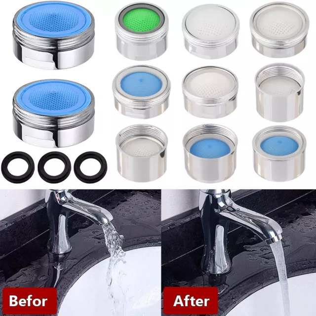 Water Saving Tap Aerator Filter Nozzle Bubbler Male Female Water Purifier