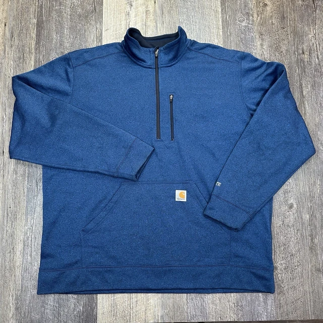 CARHARTT 102831 602 FORCE Extremes Half Zip Sweatshirt 49.99 PicClick