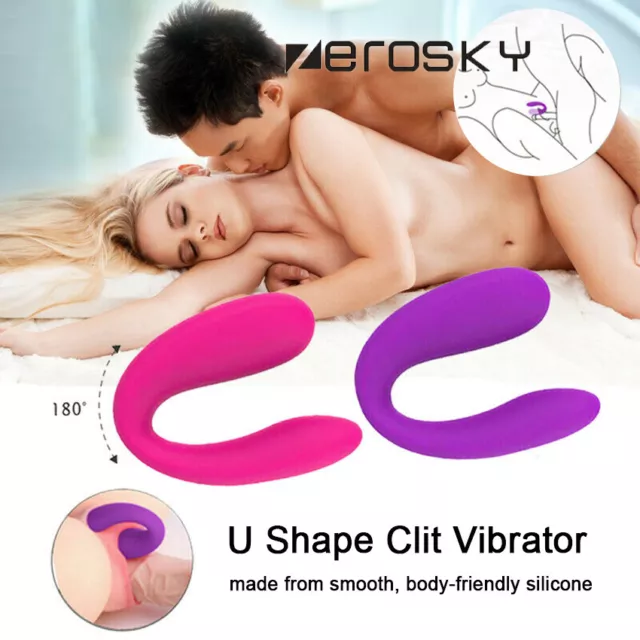 SEX_U Shape Wearable Lover Couples_Vibe Clit G-spot Orgasm Vibrator_Masturbators