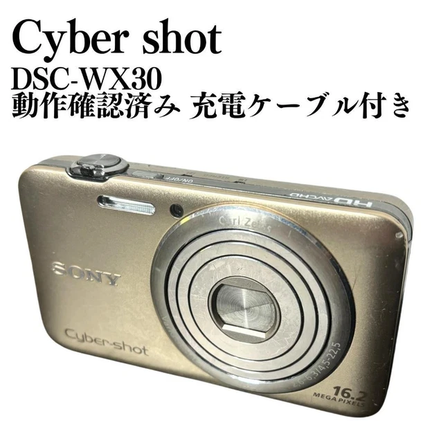 SONY DSC-WX30 DIGITAL Camera MINT Condition from Japan