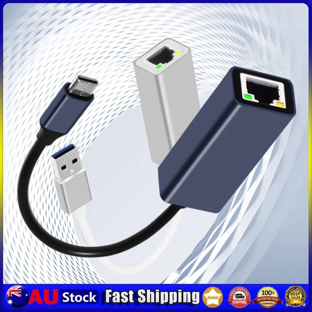 OZ TYPE-C TO RJ45 Gigabit Ethernet Desktop Network Card Useful for ...
