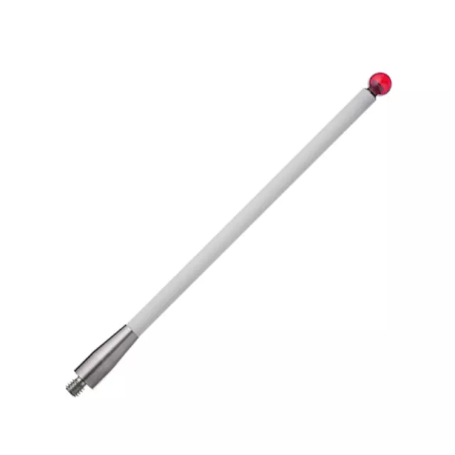 CMM Touch Probe M4 Thread 6mm Ruby Ball Point Ceramic Stem 100mm for A-5000-3712