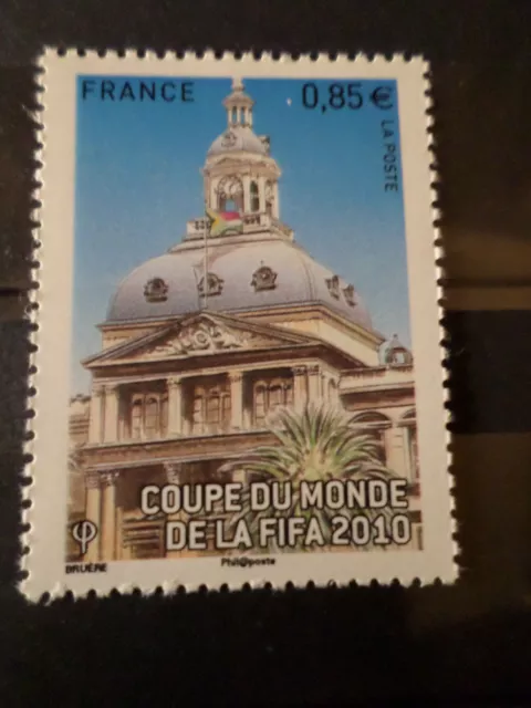 France 2010 Timbre 4483, Coupe Monde Football Fifa Afrique Du Sud, Vf Mnh Stamp