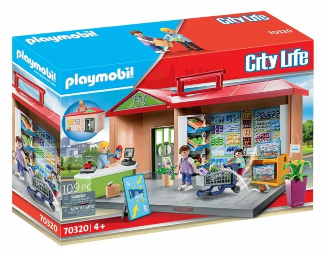 Playmobil City Life 5631 Valisette Cafétéria - Playmobil - Achat