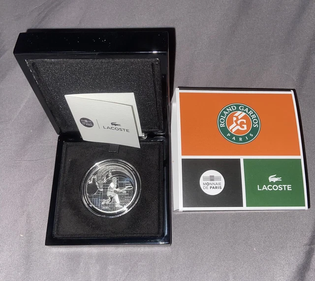 10 Euros Argent Toss - Roland Garros - Tirage 1933 Exemplaires - Monnaie BE 2023