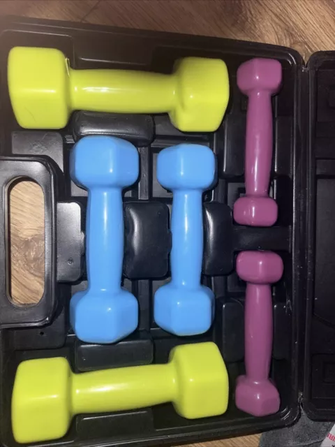 NWT USA PRO Fitness Dumbell Set Rrp 29.99 22.00 PicClick UK