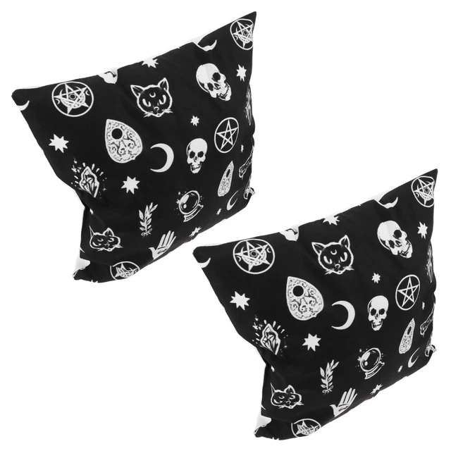 2 fundas de almohada gnome para sofá decoración del hogar Halloween