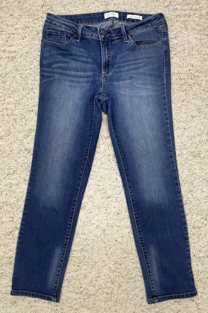 Jessica Simpson Jeans Women's size 30x27 Forever Skinny Crop Mid Rise Denim