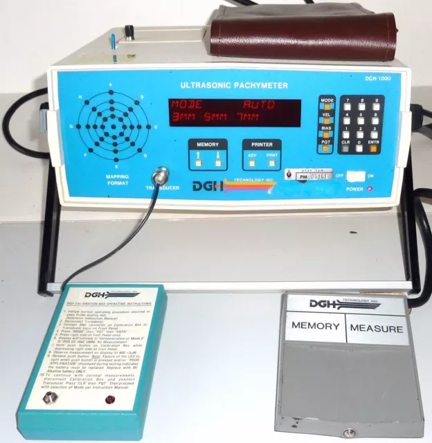 DGH 1000 Ultrasonic Pachymeter DGH 1000 Ultrasonic Pachymeter