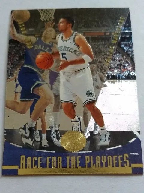 Jason Kidd, 1995-96 Sp Championship Series, Race For The Playoffs #123, Mavs
