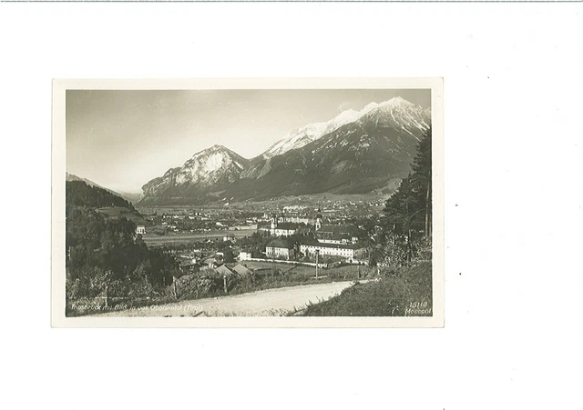 uralte AK Innsbruck mit Blick in das Oberinntal //08