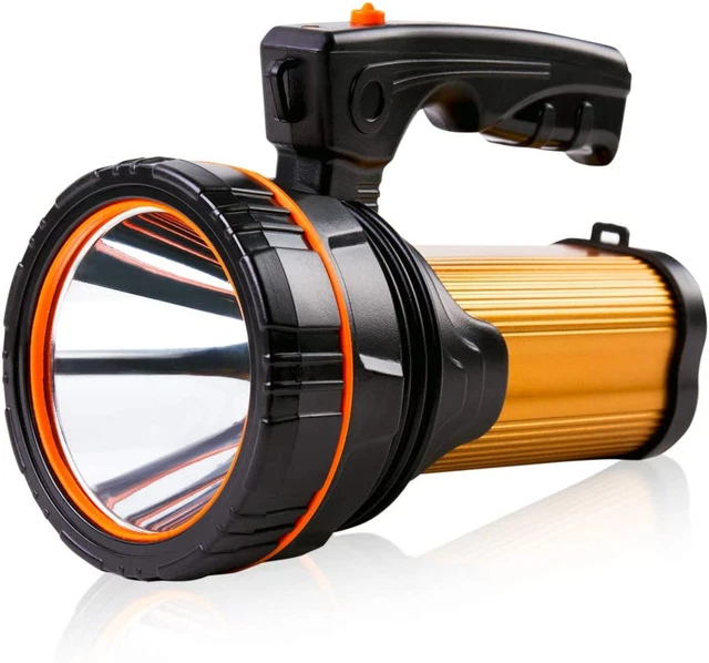 Maythank LED Taschenlampe superhell wiederaufladbar große Kapazität 10000ma langlebig,