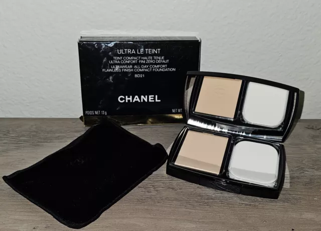 CHANEL ULTRA LE Teint Ultrawear All-Day Comfort Flawless Finish Foundation,  Bd01 $56.99 - PicClick