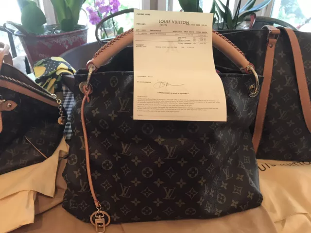 Louis Vuitton Artsy NV MM MNG M44869, Includes original box, bags and  receipt