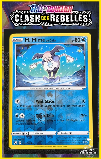 Carte Pokémon Tutétékri De Galar Reverse - EB02 102/192, Française, état Near Mint (quasi Neuf)