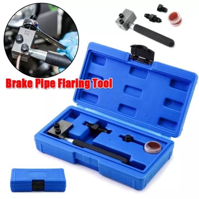 High Quality 3/16"Brake Flare Tube Pipe Flaring Tool Double Flare Kit Hand Held