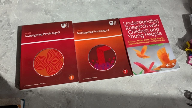 INVESTIGATING PSYCHOLOGY 2, Open University DE200, Books 1, 2 and