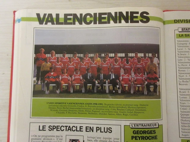 page POSTER )) équipe USVA VANLENCIENNES 1968 | UK