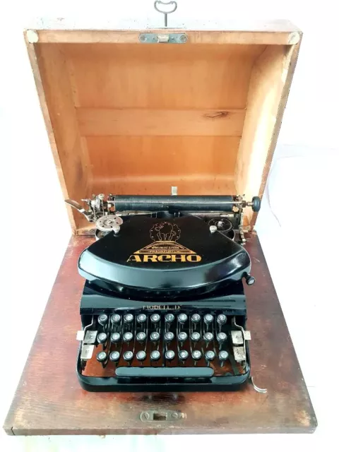 ►Antigua maquina de escribir ARCHO  rare typewriter  Schreibmaschine