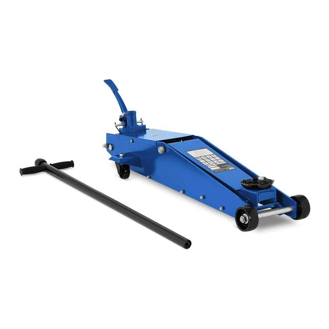 Cric Auto Idraulico A Carrello 3 T Sollevatore Veicoli Autofficina 143 - 675 mm