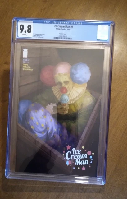 Ice Cream Man #8 CGC 9.8 White Pages. Not CBCS. Image Comics
