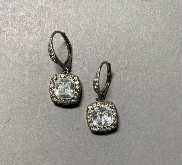 Nadri Rhinestone Drop Dangle Crystal Earrings