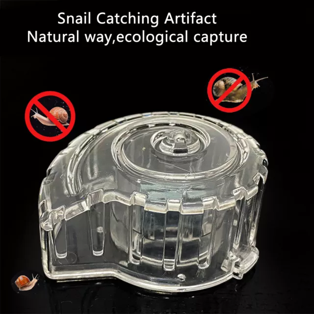 Aquarium Fish Tank Snail Removal Device Planaria Pest Leech Catcher Trap Tool