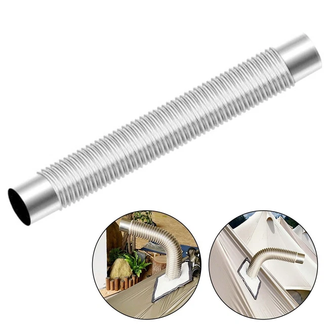 Doublure de cheminée en acier inoxydable premium 90 degrés pliant le coude pou