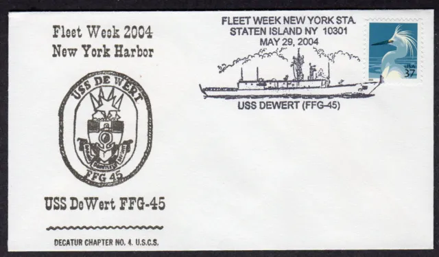 2004 USS DeWert (FFG-45) NYC Fleet Week MT903