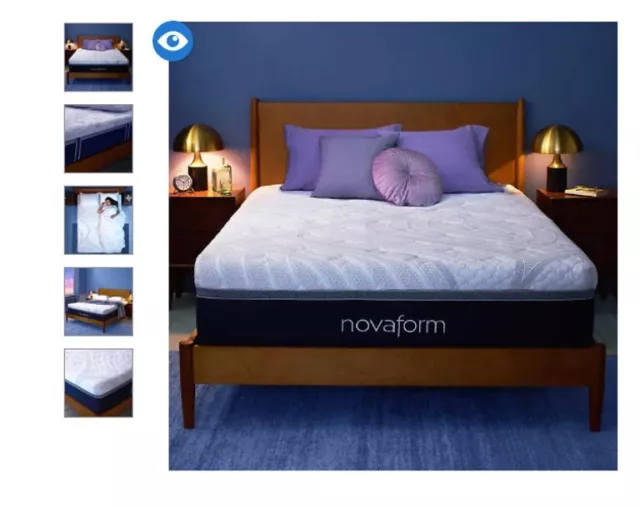 novaform comfort grande plus gel memory foam mattress