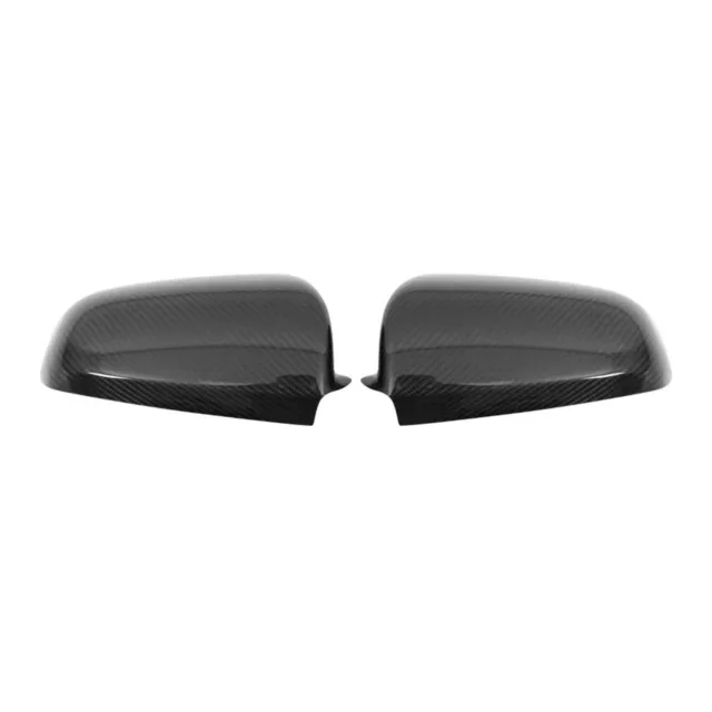 Coques de Rétroviseurs pour Audi A4 S4 B8 2011-2015 en Carbone Noir