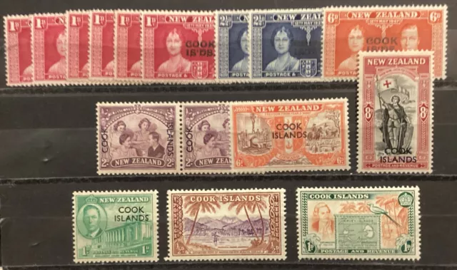 Cook Islands George Vi Mint Selection…