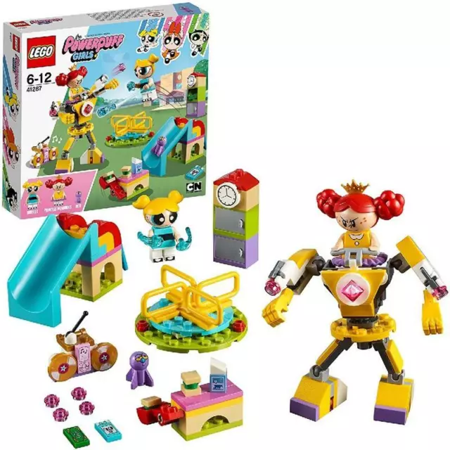 LEGO 41287 Powerpuff Girls Playground Showdown Bubbles, Princess Morbucks Minifi