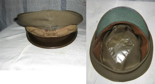 Vecchio Cappello Militare In Disuso - Originale - Leggi
