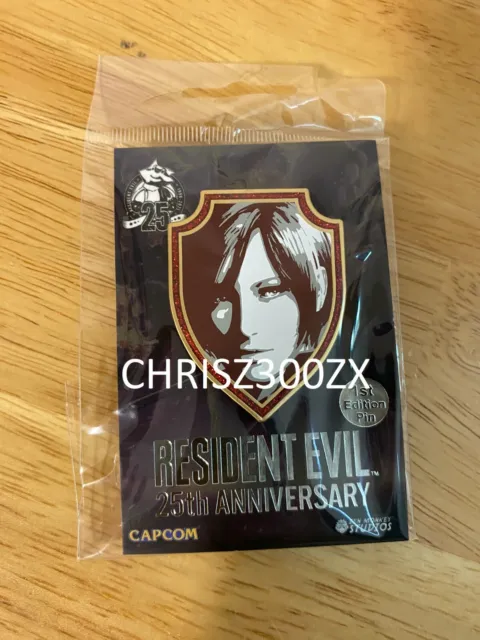 Resident Evil PS4 25th Anniversary Ada Wong 1st Edition Enamel Pin Figure Capcom